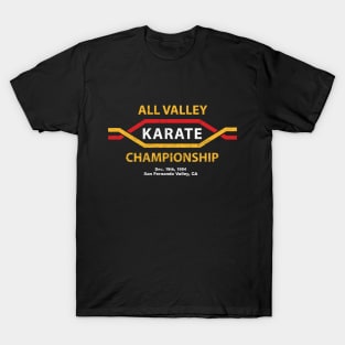 All Valley Karate Championship - 1984 - vintage logo T-Shirt